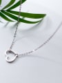 thumb Sterling silver sweet simple love necklace 2