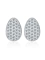 thumb Lovely Personality Stud Earrings with Zircons 0