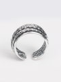 thumb Retro style Multi-layers Opening Ring 2