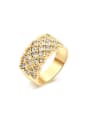 thumb Exquisite 18K Gold Plated Austria Crystal Ring 0