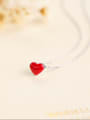 thumb Red Heart Necklace 3