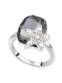 thumb Fashion austrian Crystal Starfish Alloy Ring 1
