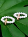 thumb Artificial Pearls Alloy Women Fashion Alloy Ring 2