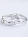 thumb S925 Silver Fashion Simple Lover Ring 1
