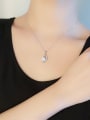 thumb Temperament Shining Zircons Clavicle Women Necklace 1