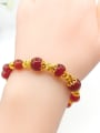 thumb Women Delicate Red Stone Bracelet 1
