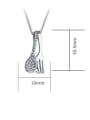 thumb 925 Sterling Silver With Cubic Zirconia Fashion tableware Necklaces 3