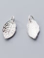 thumb 925 Sterling Silver With Antique Silver Plated Trendy Leaf Charms 3