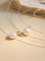 thumb 925 Sterling Silver With  Freshwater Pearl Chokers 2