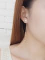thumb Women Elegant Bowknot Shaped threader earring 1
