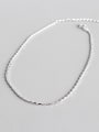 thumb 925 Sterling Silver With Minimalism Trendy Anklets 2