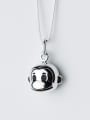 thumb Women Cute Monkey Shaped S925 Silver Pendant 0