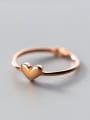 thumb Fresh Adjustable Rose Gold Plated S925 Silver Ring 0