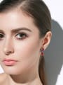 thumb A female fashion ceidai Europe Cluster earring crystal Cluster earring with austrian crystal elements 1