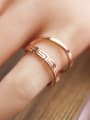 thumb Women Rose Gold Plated Open Ring 1