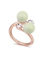 thumb Chanz using austrian elements in Austria pearl ring edge jewelry with you 0