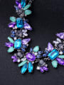 thumb Colorful Rhinestones Alloy Necklace 1