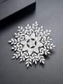 thumb AAA zircon snowflake new lady Brooch gift 0