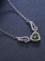 thumb Copper With Platinum Plated Simplistic Heart Necklaces 1