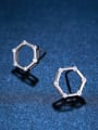 thumb Trendy Hexagon Shaped stud Earring 1