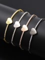 thumb Heart Shaped Zircon Bracelet 1