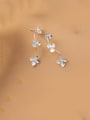 thumb Alloy With Imitation Gold Plated Fashion Flower Drop Earrings 1