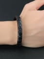 thumb Retro style Woven Artificial Leather Men Bracelet 1