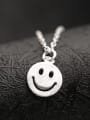 thumb Small Smiling Face Pendant Clavicle Necklace 2