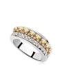 thumb Fashion Square austrian Crystals Alloy Ring 1