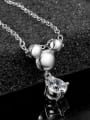 thumb Fashion Little Mickey Cubic Zircon 925 Sterling Silver Pendant 1