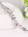 thumb All-match Colorful Oval Shaped AAA Zircon Copper Bracelet 1