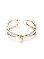 thumb Exquisite Open Design Knot Shaped Bangle 0