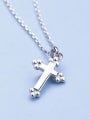 thumb Cross Shaped Necklace 0