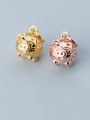 thumb 925 Sterling Silver With Smooth Fashion Animal Pig Charms 0