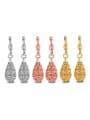 thumb Rose Gold Plated Fashion Hollow Drop Earrings 1