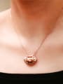 thumb Love Lock Pendant Clavicle Necklace 0