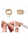 thumb Alloy With Color mixing split ring scorpion lobster buckle DIY handmade Findings & Components 2