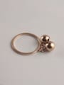 thumb Double Balls Simple Style Ring 0