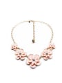 thumb Enamel Flower Sweet Women Necklace 1