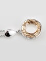 thumb Simple Artificial Crystal Round Necklace 1