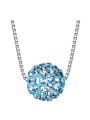 thumb S925 Silver Crystal Necklace 0
