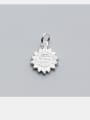 thumb 925 Sterling Silver With Silver Plated Cute Flower sunflower 0