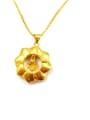 thumb Elegant Women Flower Shaped Pendant 2