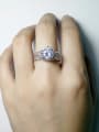 thumb Fashion Shiny Cubic AAA Zirconias Copper Ring 1