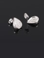 thumb Water Drop AAA Zircon  stud Earring 1