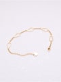 thumb Titanium With Gold Plated Simplistic Hollow Gourd Necklaces 2