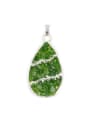 thumb Personalized Natural Crystal Gravel Pendant 0