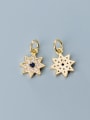 thumb 925 Sterling Silver With Cubic Zirconia Personality Anise Star  Pendants 2