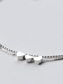 thumb Fashionable Hear Shaped S925 Silver Foot Jewelry 1