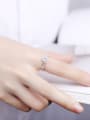 thumb Heart-shape Main Zircon Wedding Accessories Ring 1